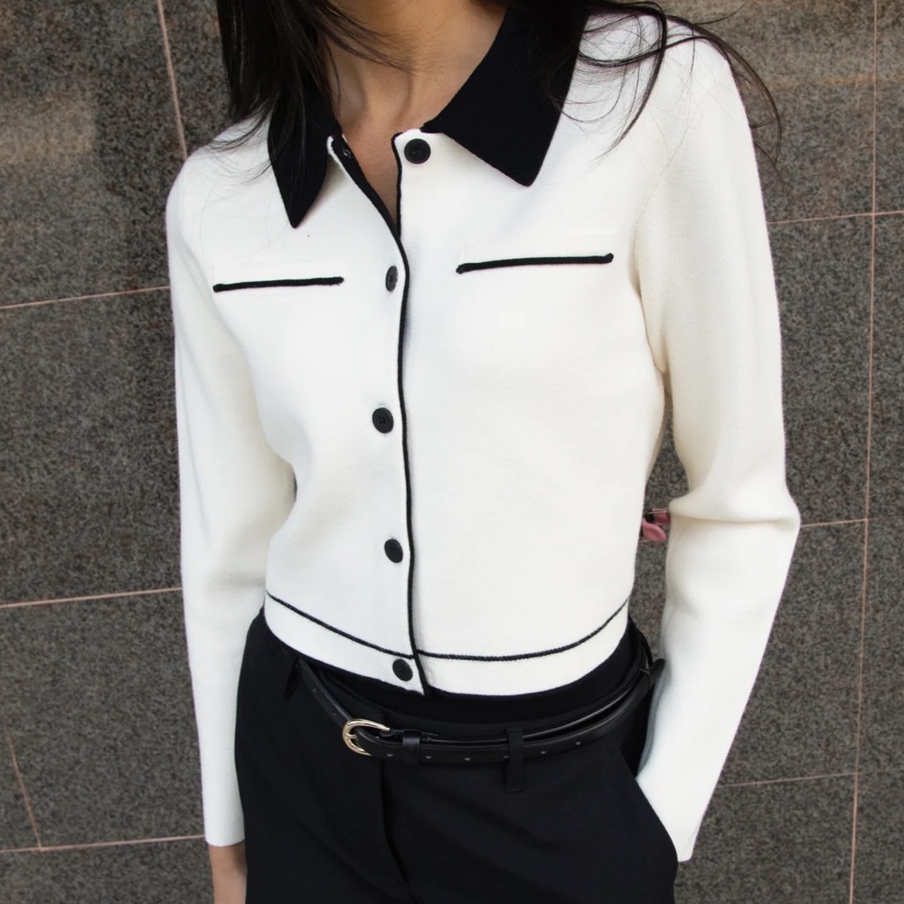Oak + Fort Collared Sweater